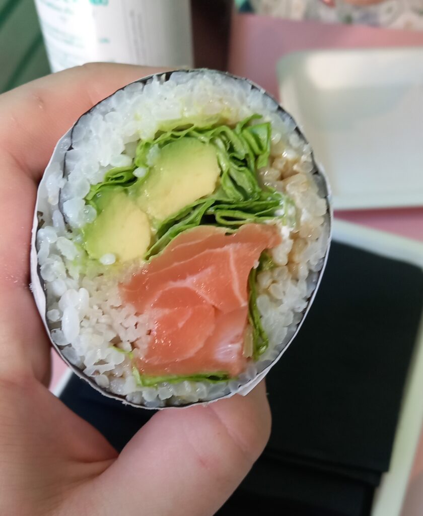 Sushi burrito di Fusho